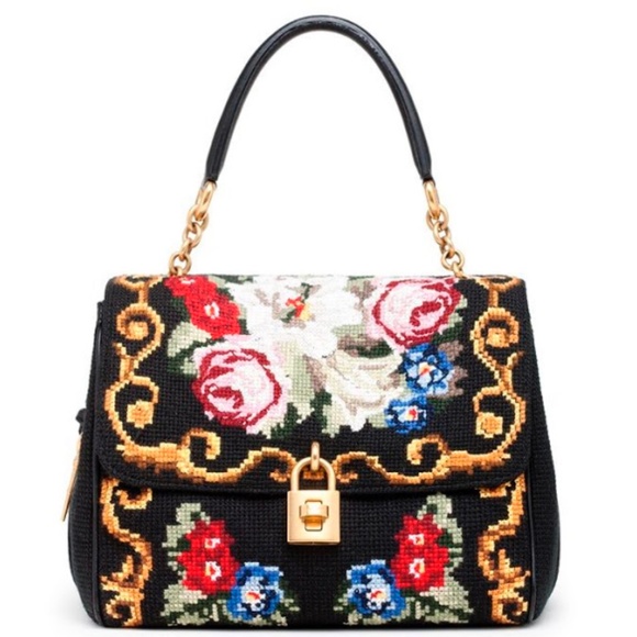 Authentic luxury Dolce & Gabbana Leather Handbag - Stylish and Elegant - Picture 1 of 5